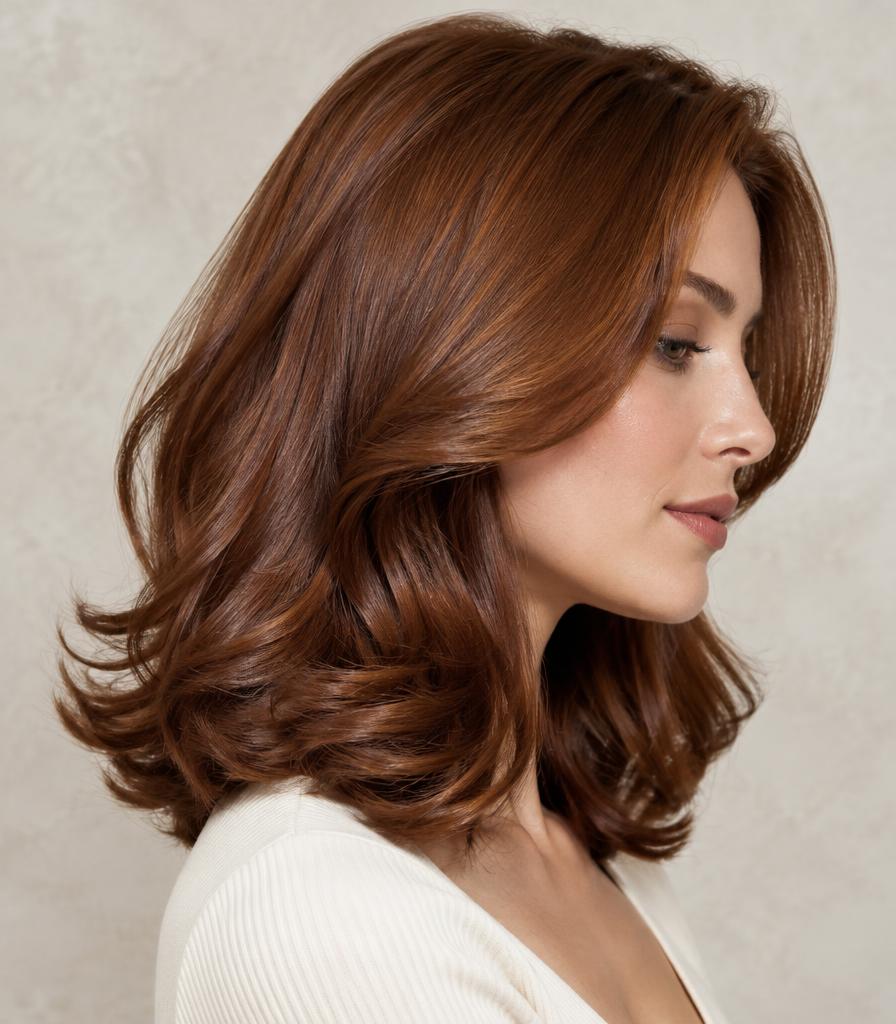 Polished salon blowout