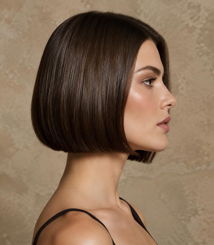 Precision bob haircut
