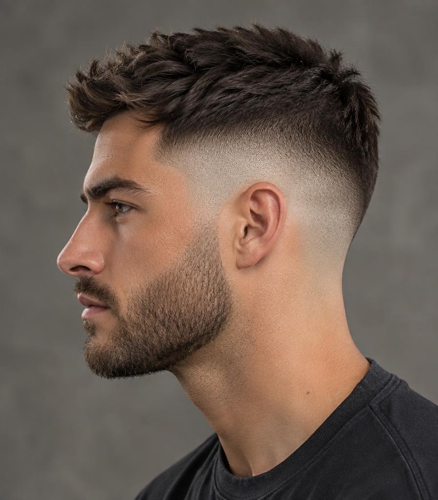 Skin fade barber style 1