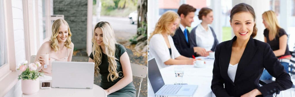 Using real photos vs stock images